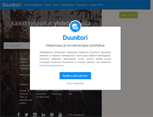 Tablet Screenshot of duunitori.fi